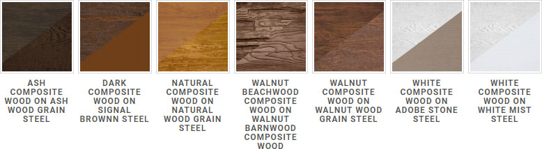 Chalet color finish options