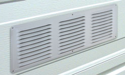 New vent garage door accessories