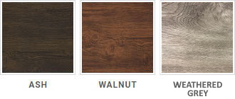 Steel wood finishes bold