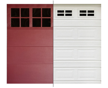 window options on garage